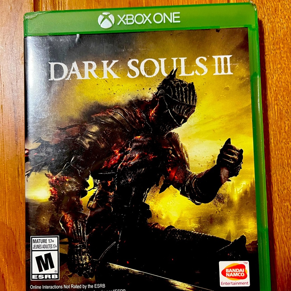 XBOX ONE DARK SOULS III video game